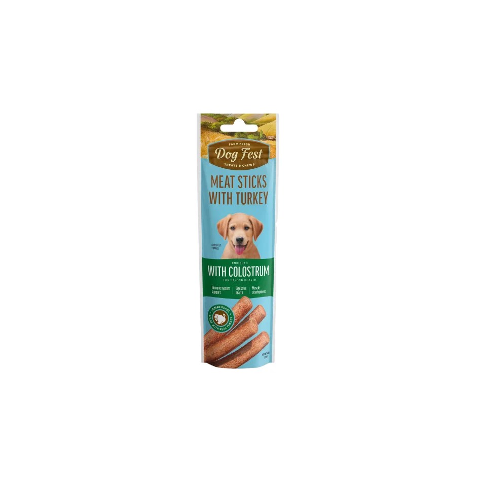 Dog Fest Meat Sticks With Turkey