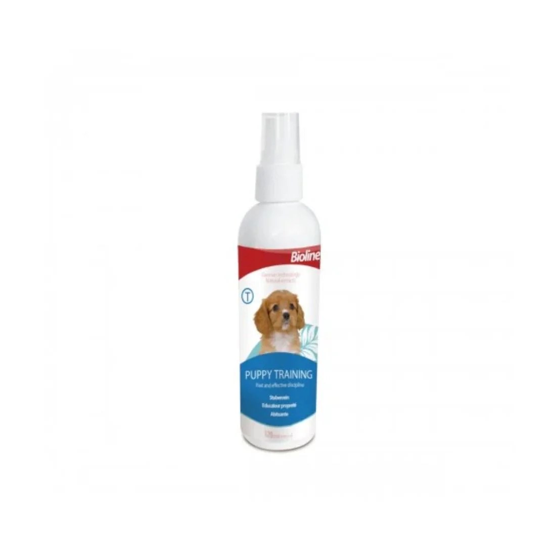 Bioline Puppy Training Spray 120Ml
