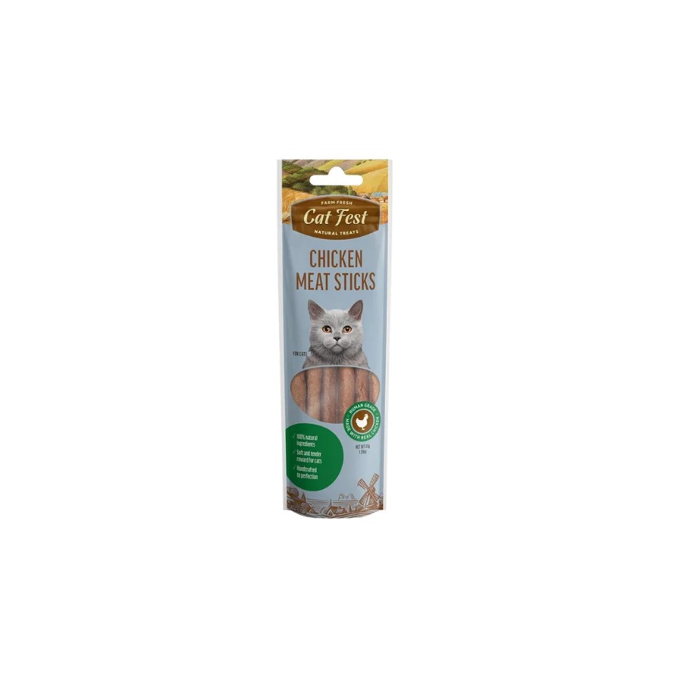 Cat Fest Chicken Meat Sticks For Modern Homes