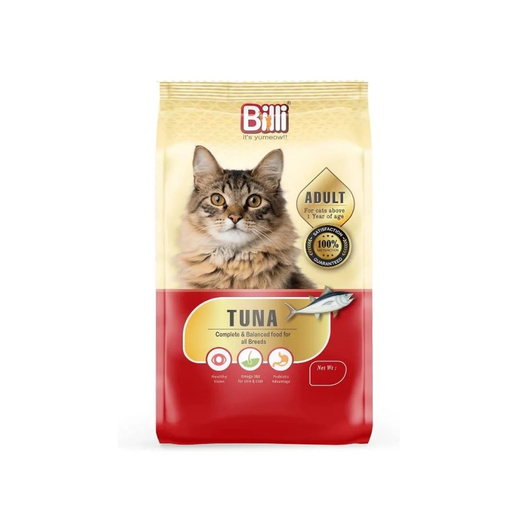 Billi Adult Tuna Fish Cat Food 1.5Kg For Modern Homes