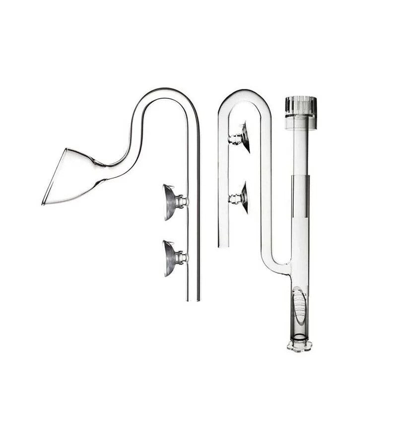 Glass Lily Pipe W Surface Skimmer