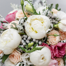 Birthday Lavender Floral Hatbox