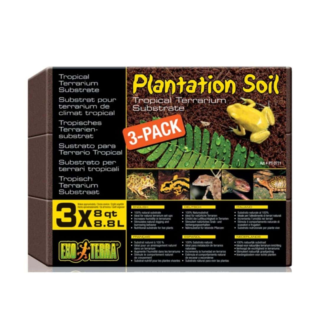 Exo Terra Plantation Soil 8211 3 Pack