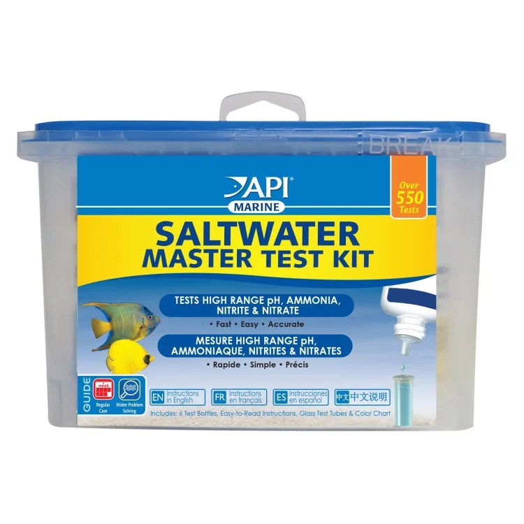 Api Saltwater Aquarium Master Test Kit 550 Count