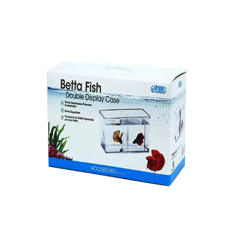 Vista Betta Fish Double Display Case – Dreamworld Flowers & Aquarium Fish