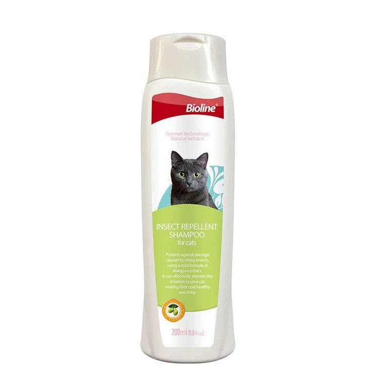 Bioline Insect Repellent Shampoo For Cat 200Ml – Dreamworld Flowers ...